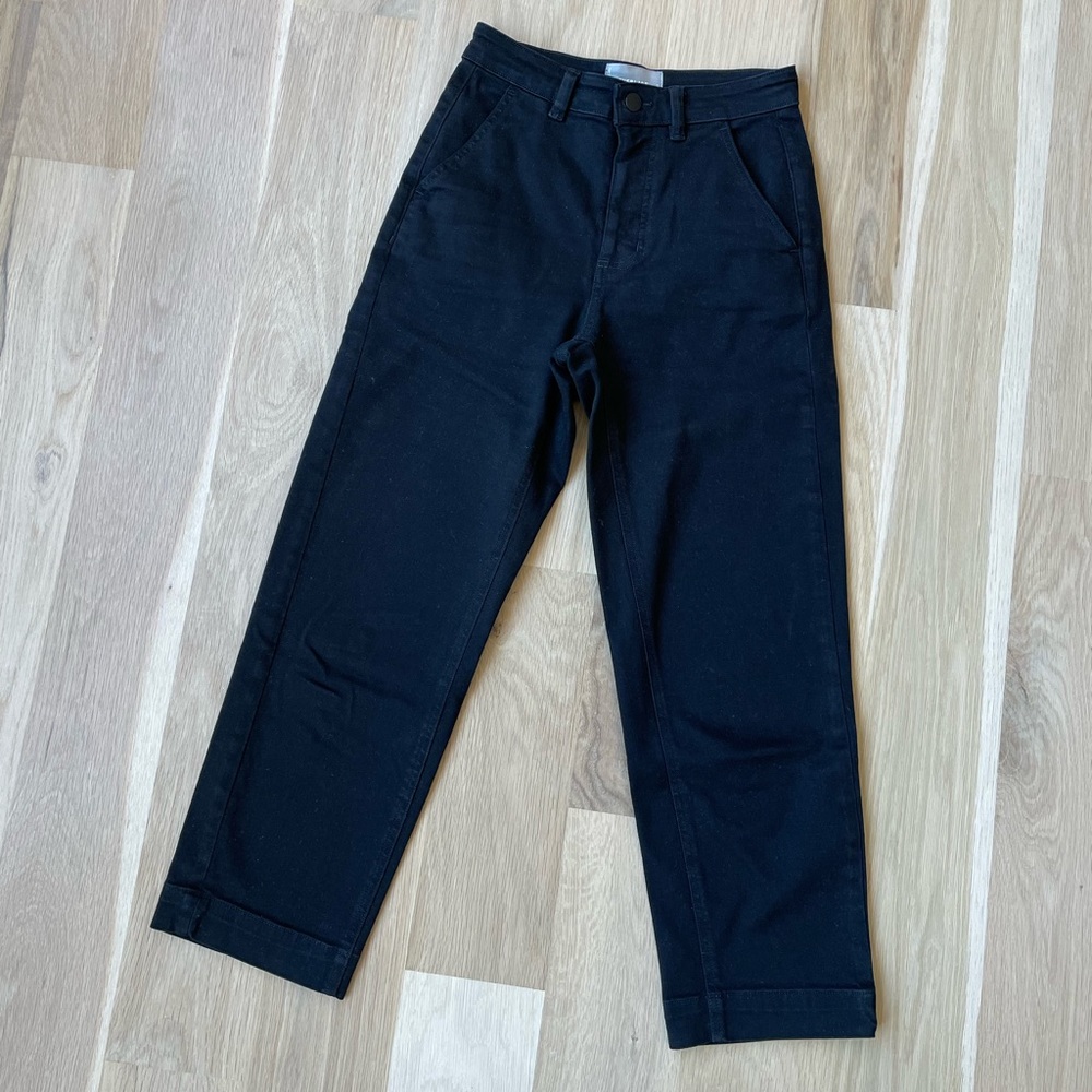 Everlane Straight Leg Crop Pant